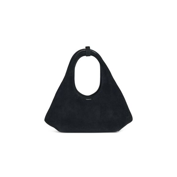 Coperni Folded' Mini Bag In Black Suede Women